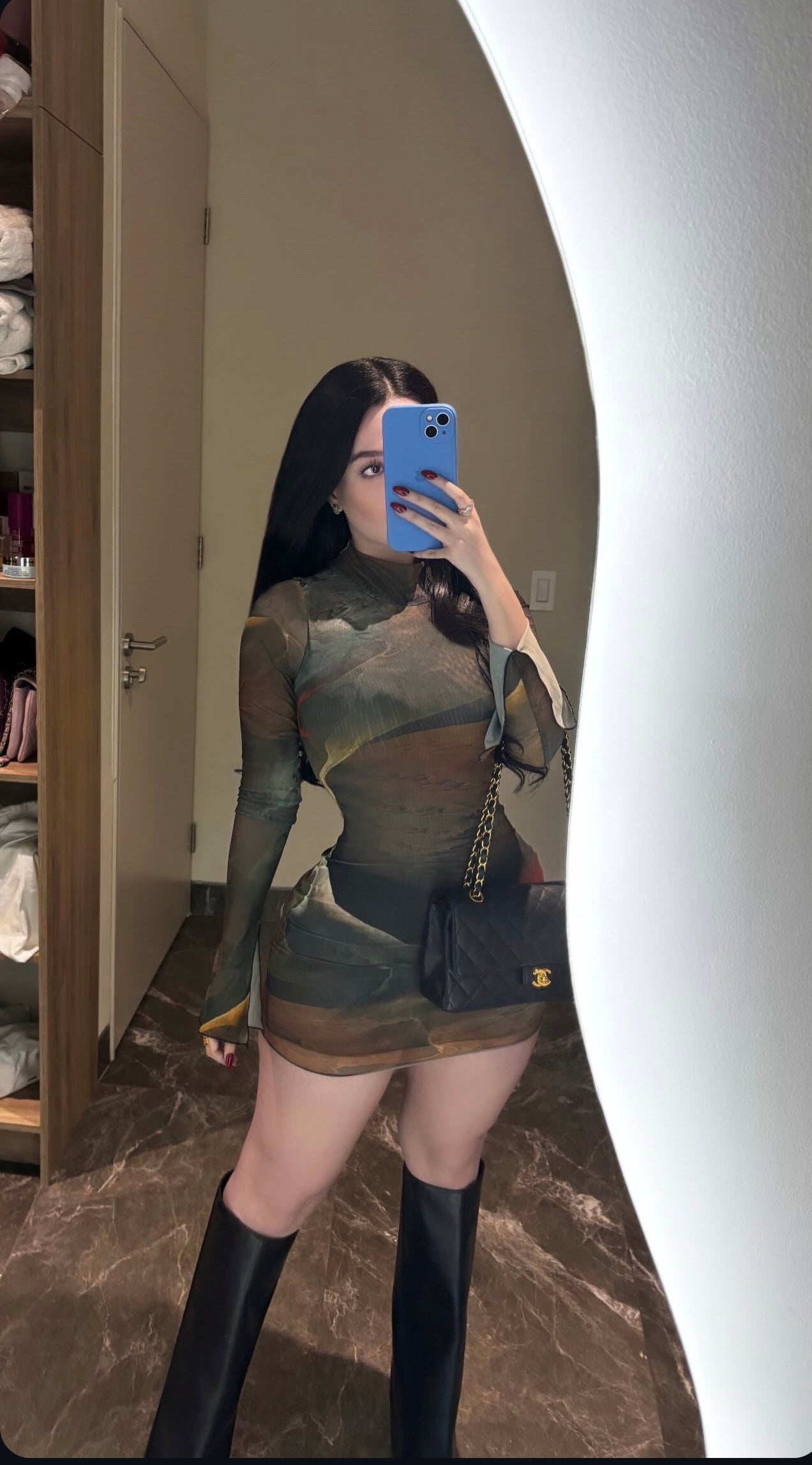 Natasha marble dress