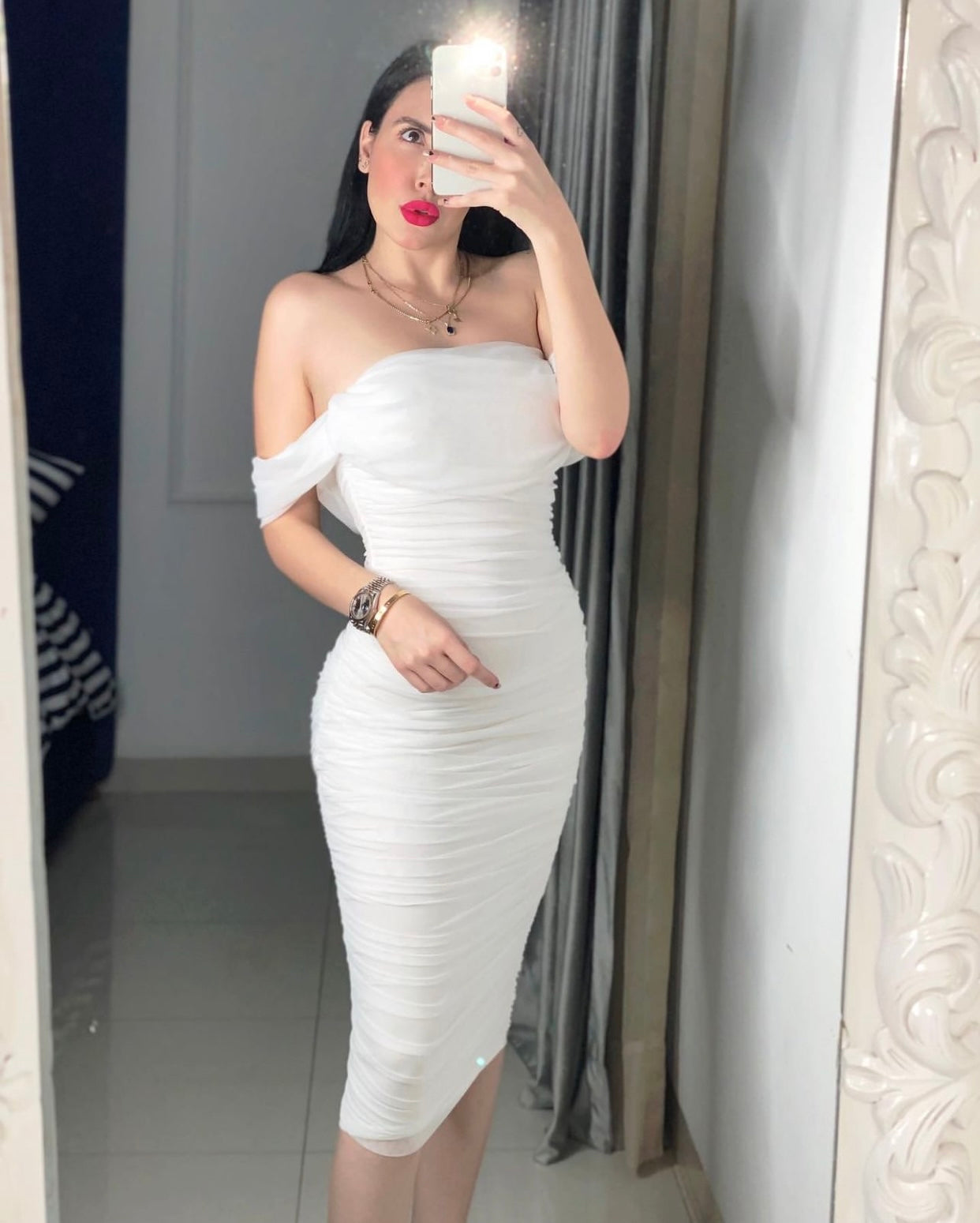 Mia White Dress