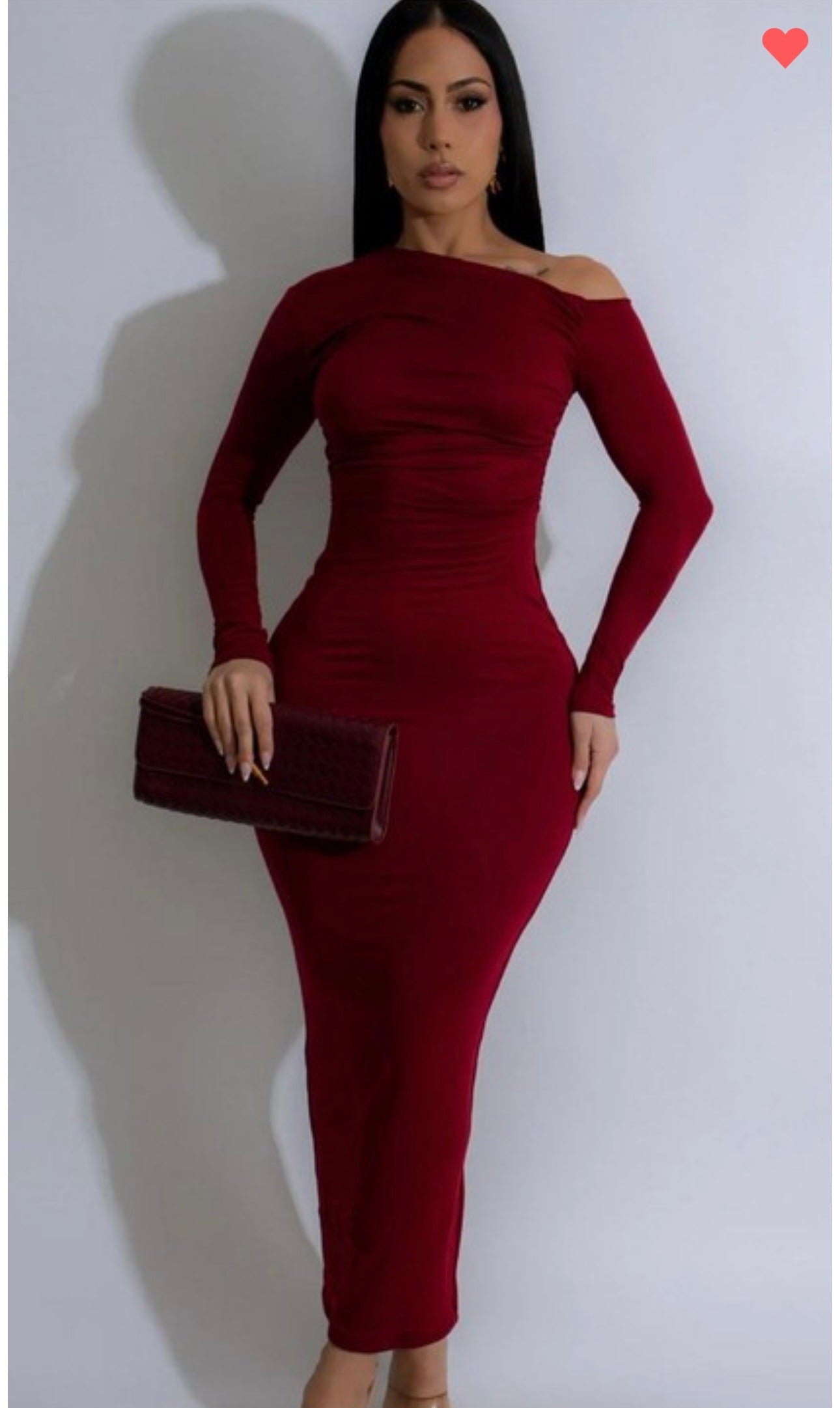 Savana Burgundy Dress