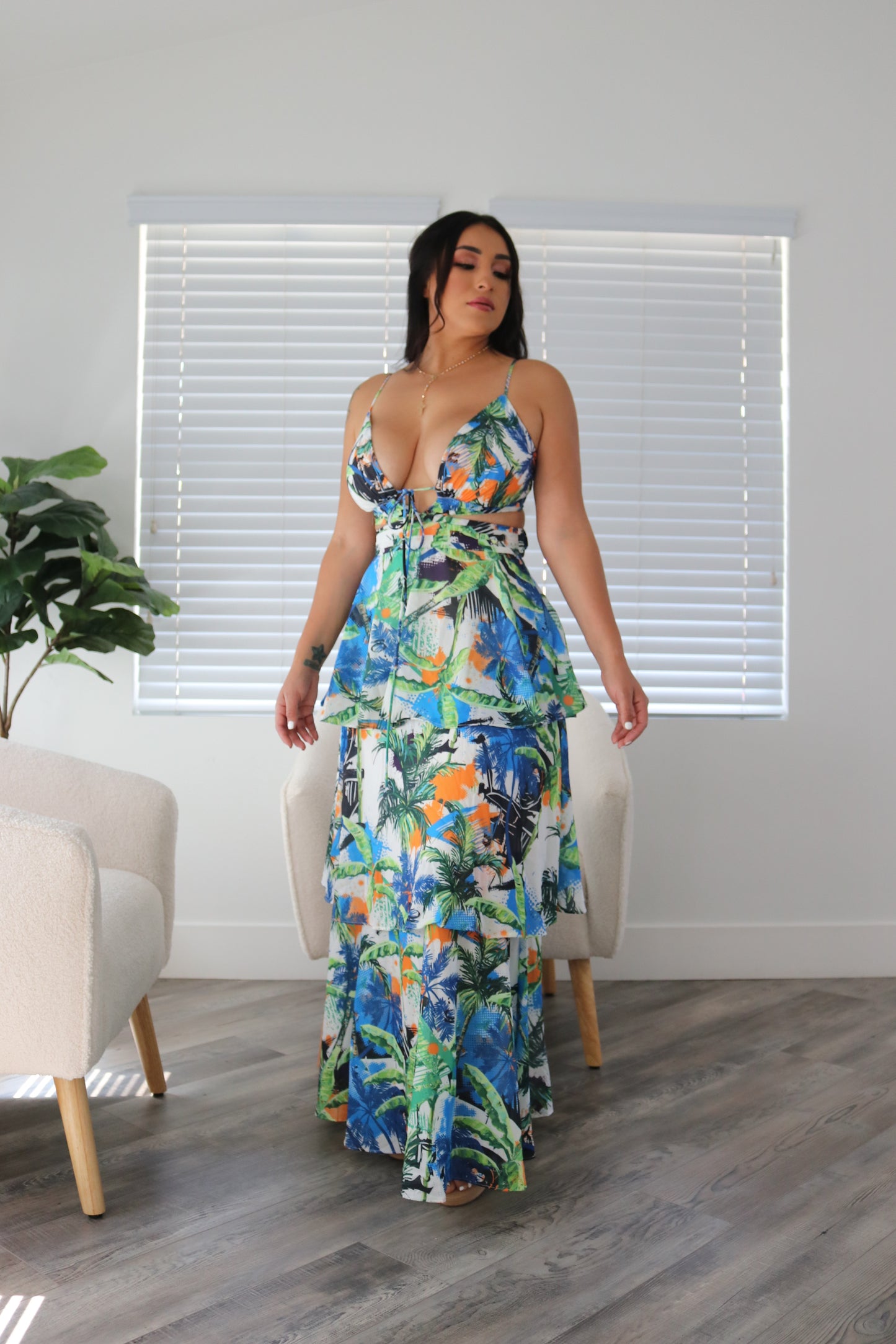 Maxi Floral Dress