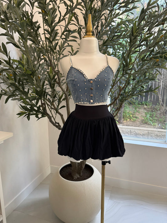 Bonita Black Skirt