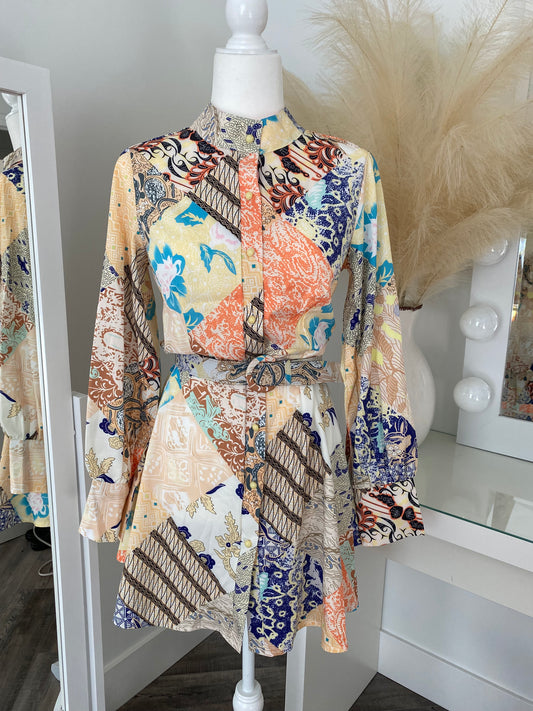 Natalia Print Dress