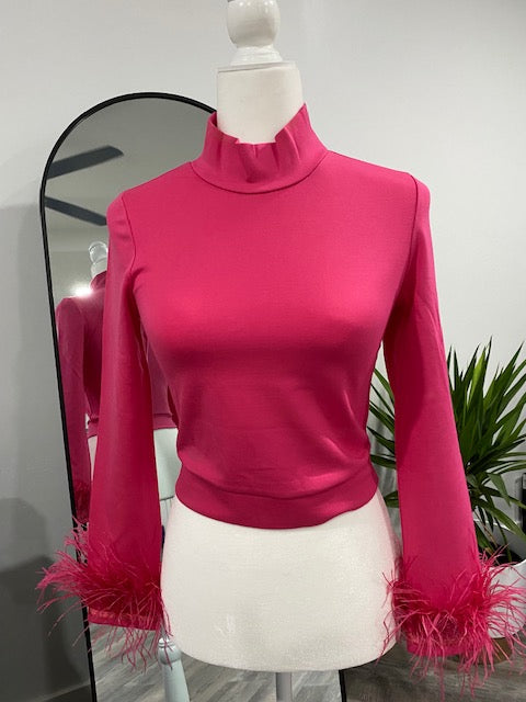 'Valeria Pink Top"